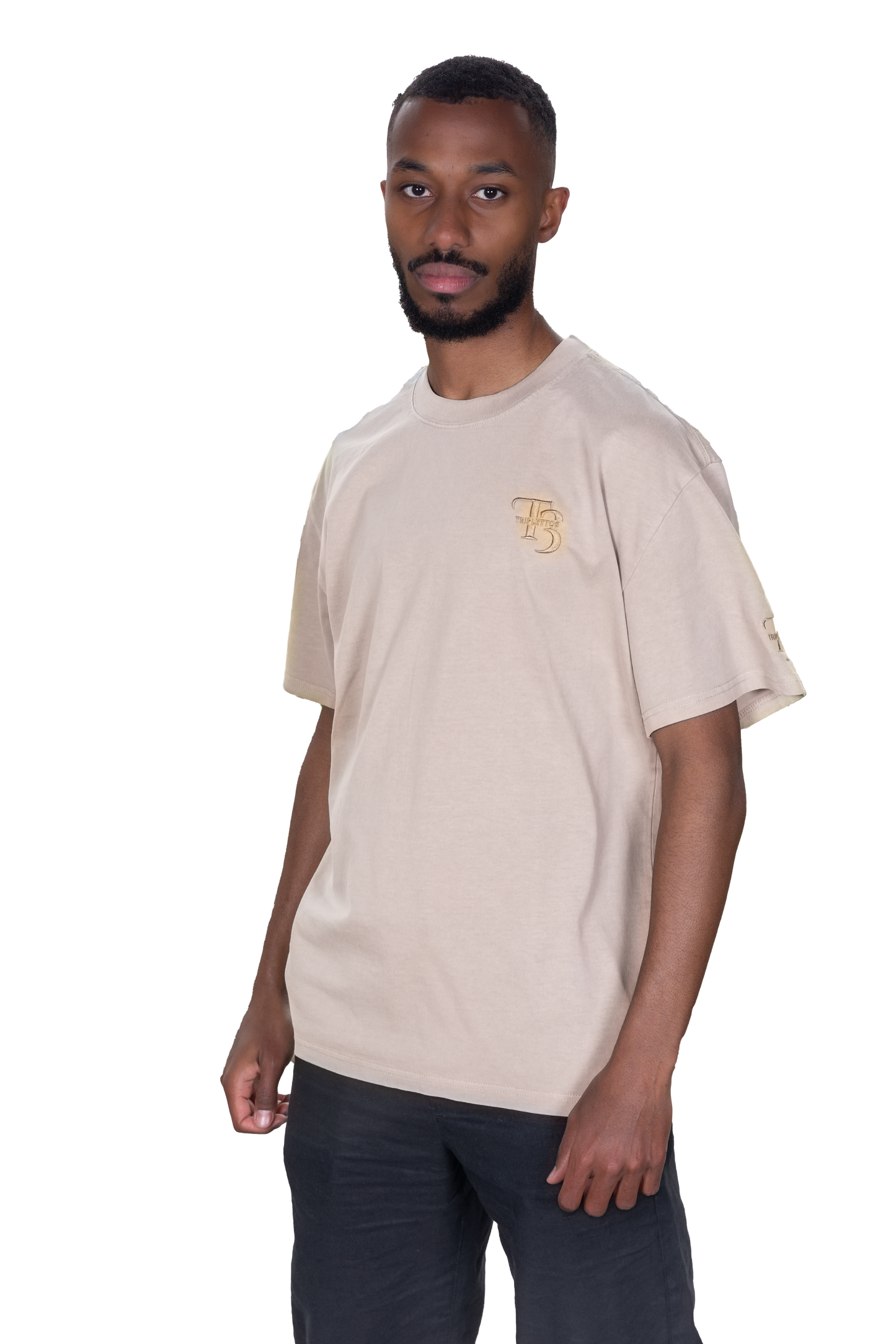 TripleBarcelona oversized faded t-shirt